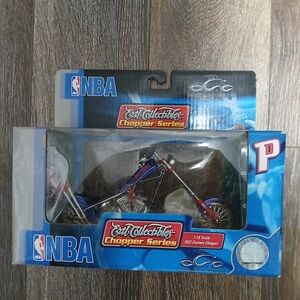 NBA OCC Custom Chopper Toy - Blue and Silver